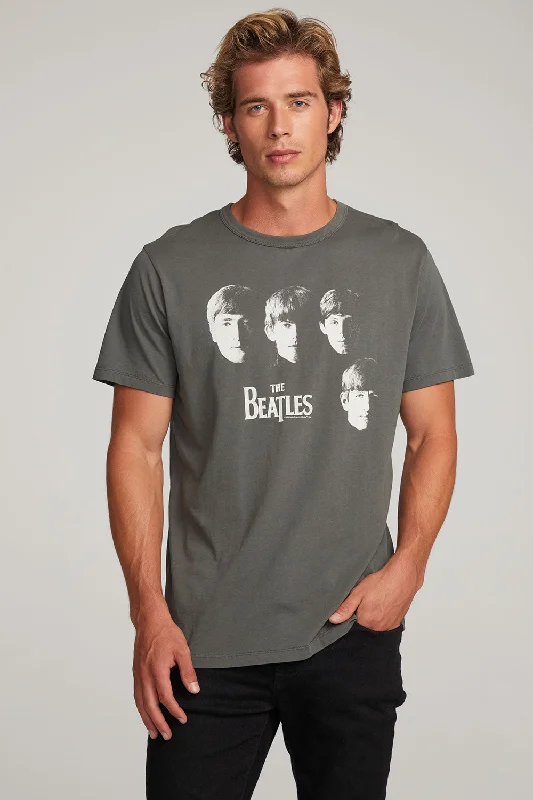 Men's durable outdoor t-shirt-Meet The Beatles Mens Tee