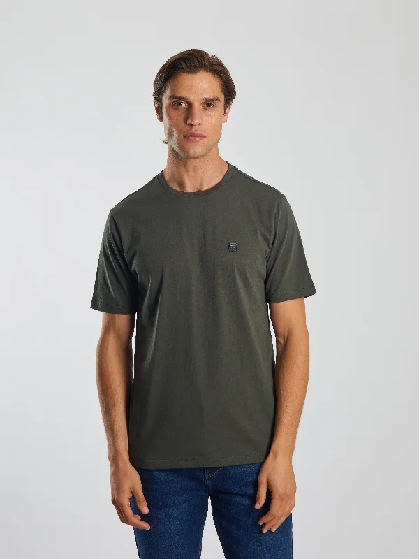 Men's summer wear t-shirt-Sheenan Tee Workwear Green