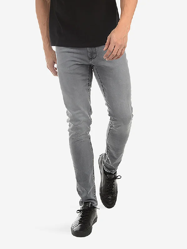 Men's antibacterial casual pants-Skinny Stone Jeans