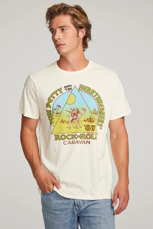 Men's premium cotton t-shirt-Tom Petty Rock'n'Roll Caravan Mens Tee