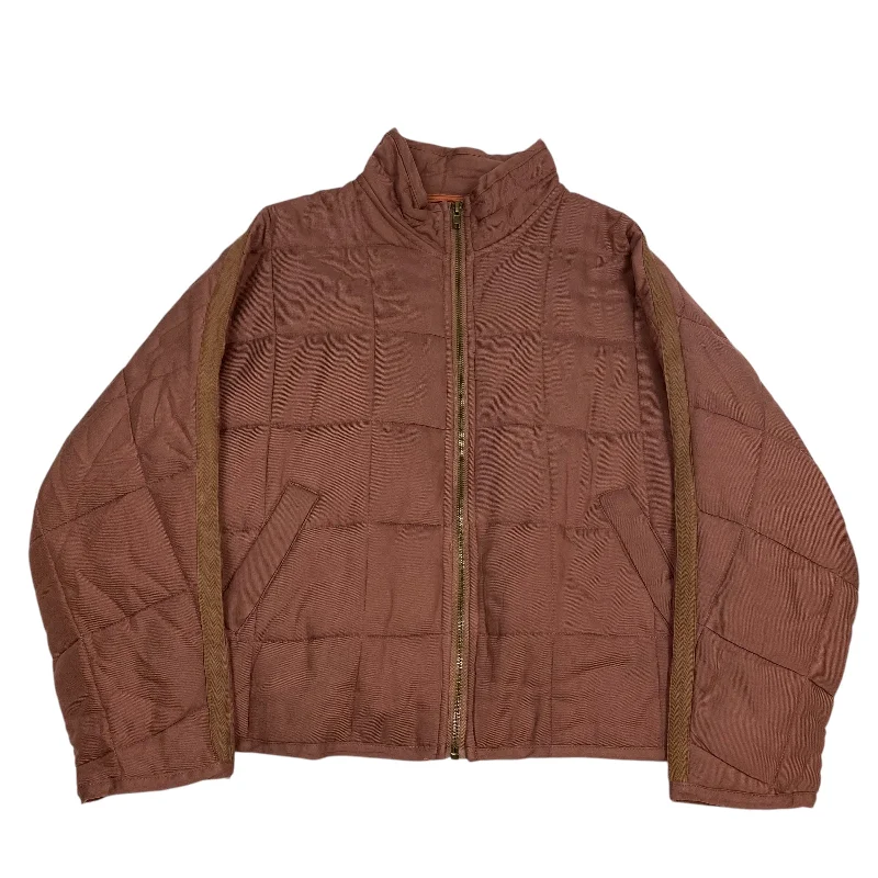 Men's gym performance jacket-Jacket Other By Anna Cai In Brown, Size: M