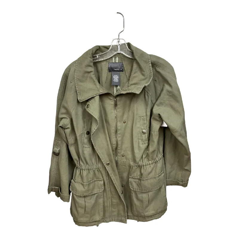 Men's organic cotton jacket-Jacket Other By Matty M In Green, Size: M