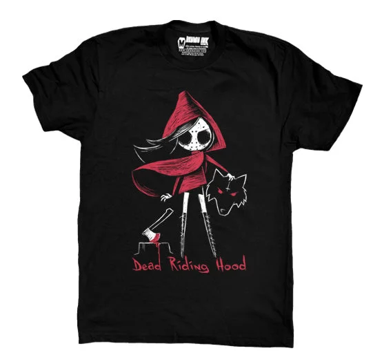 Men's quick-dry athletic wear shirt-Dead Riding Hood Men Tshirt