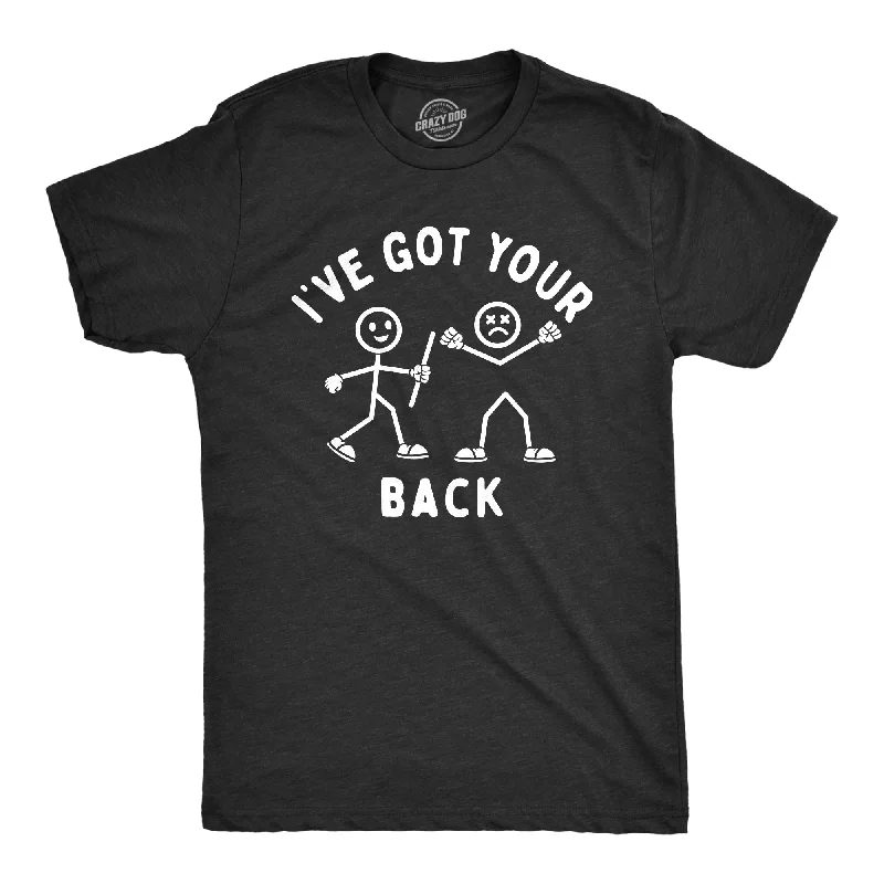 Men's weatherproof outdoor t-shirt-Ive Got Your Back Men's T Shirt