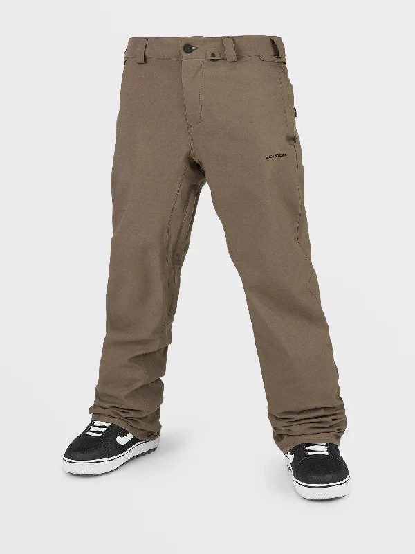 Men's antibacterial office wear pants-Mens Freakin Snow Chino Pant - Teak