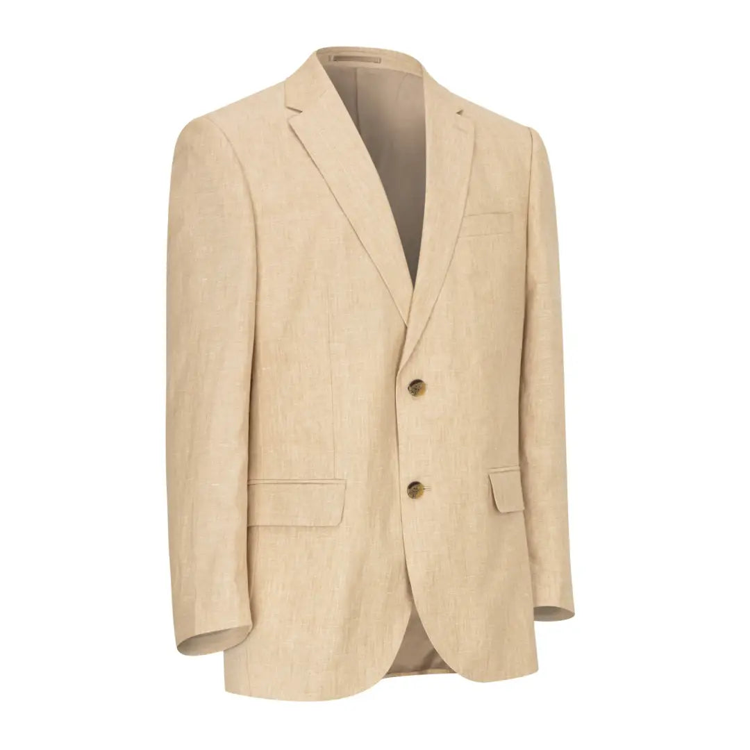 Men's sustainable gym jacket-New Forest Linen Blazer