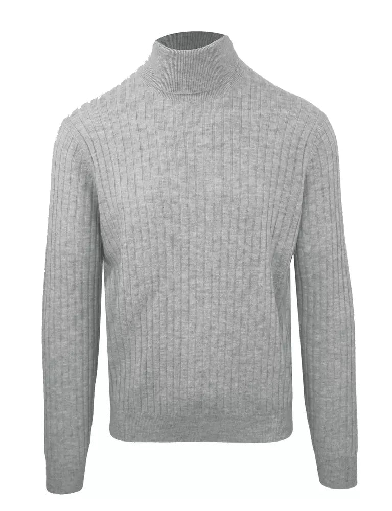 Men's all-season knitwear-Malo Elegant Wool Cashmere Turtleneck Men's Sweater