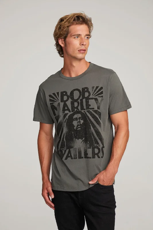 Men's fitness wear t-shirt-Bob Marley And The Wailers Mens Tee