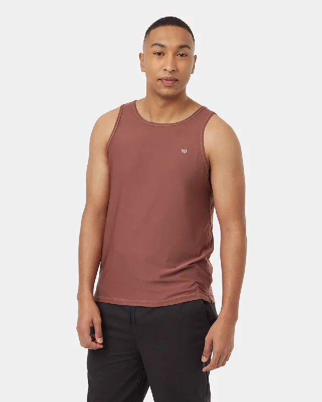 Men's performance athletic t-shirt-Active Soft Knit Light Tank