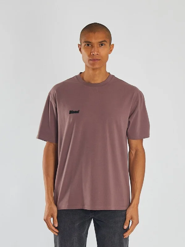 Men's comfortable wear t-shirt-Marshall Tee Faded Plum