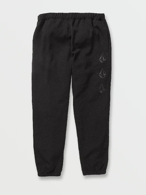 Men's adaptive casual pants-Iconic Tech Fleece Pants - Black