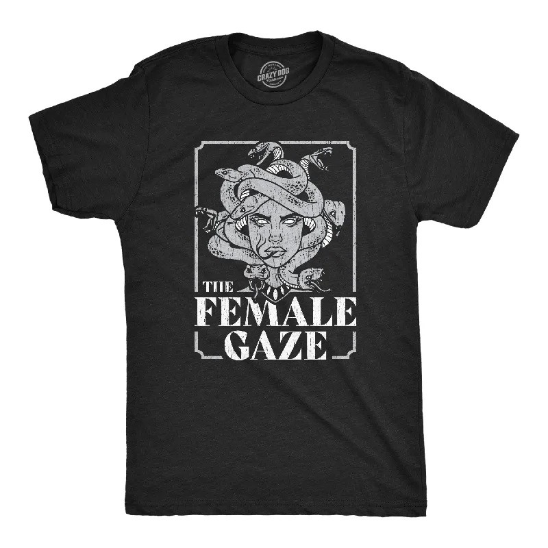 Men's graphic design t-shirt-The Female Gaze Men's T Shirt