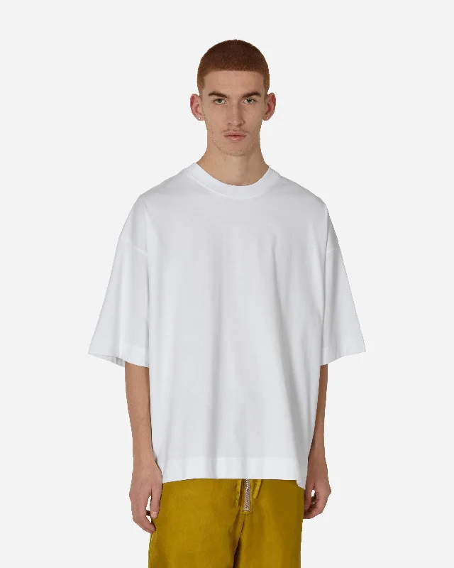 Men's lightweight athletic t-shirt-Oversized T-Shirt White