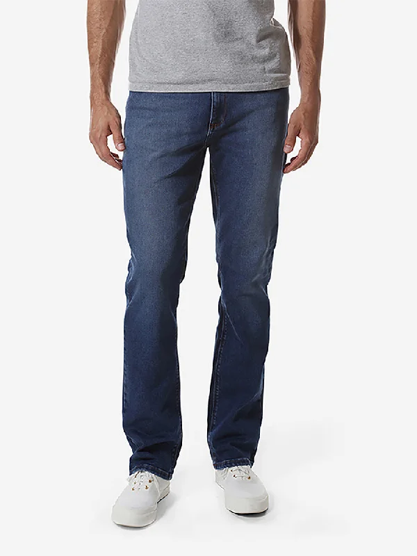 Men's eco-conscious travel wear pants-Straight Oliver Jeans