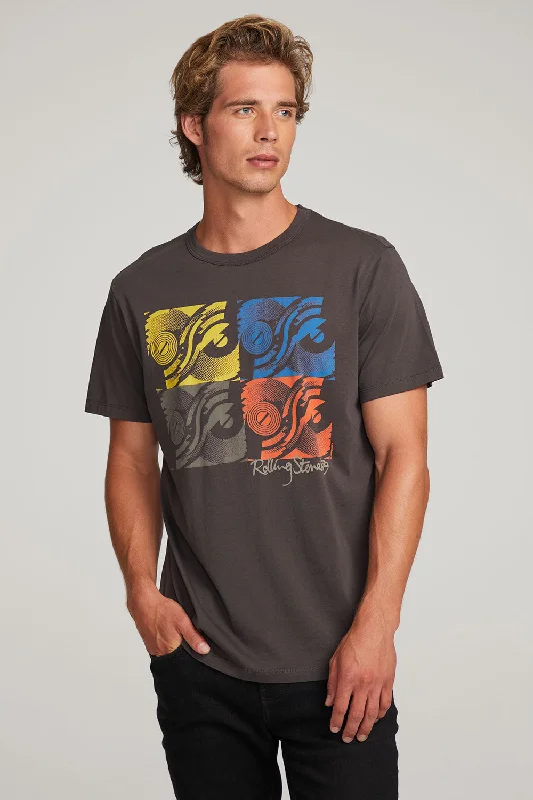 Men's sporty casual wear t-shirt-Rolling Stones Rolling Stones '89 Mens Tee