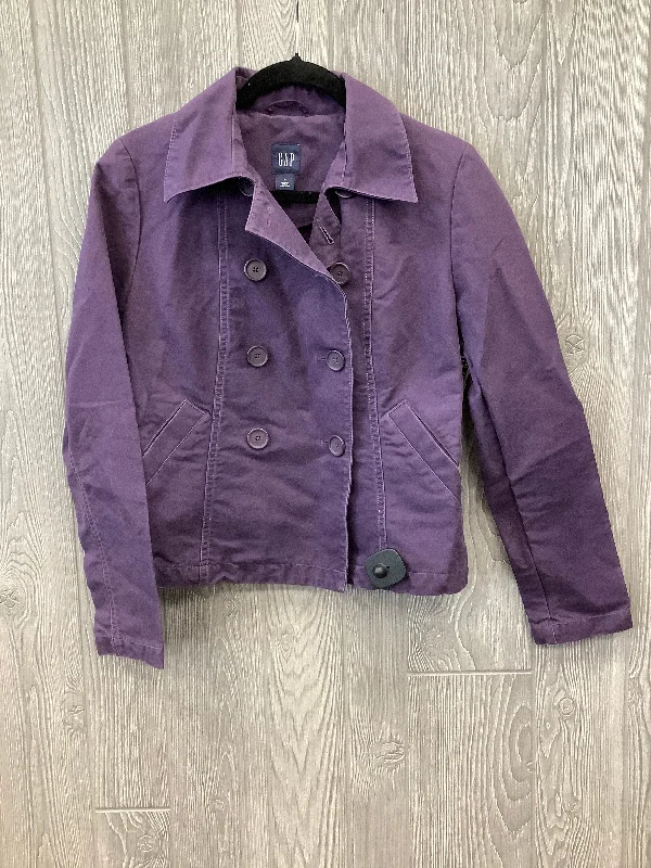 Men's organic fleece jacket-Purple Jacket Other Gap, Size S