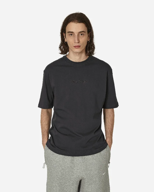 Men's sporty casual wear t-shirt-Air Jordan Wordmark T-Shirt Off Noir