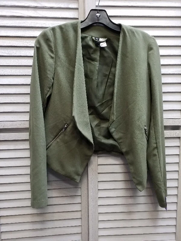 Men's pre-shrunk fleece jacket-Green Jacket Other Divided, Size 2