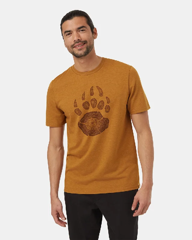 Men's comfortable wear t-shirt-Bear Claw T-Shirt