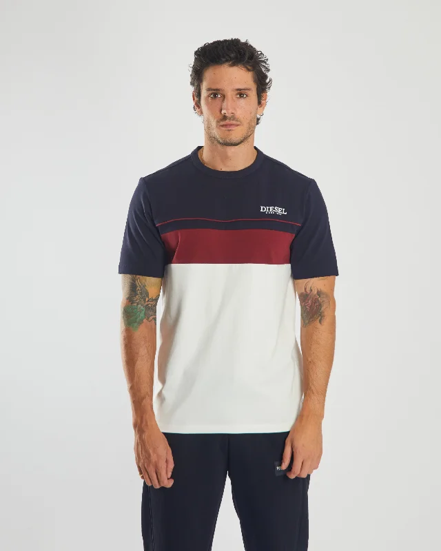 Men's fitness wear t-shirt-Brad Tee Astro Navy