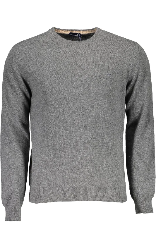 Men's fair trade sweater-Harmont & Blaine Elegant  Wool-Cashmere Men's Men's Sweater