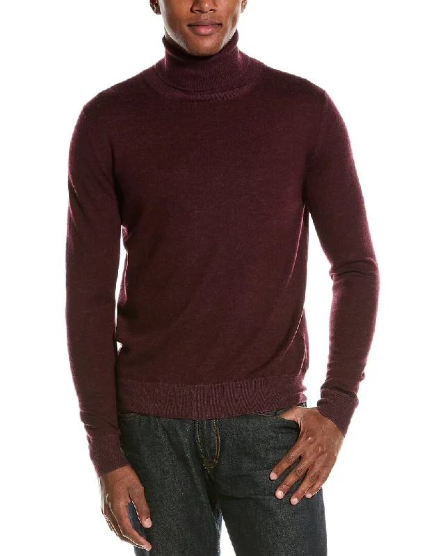 Men's high-end sweater-ISAIA Wool Roll Neck Sweater