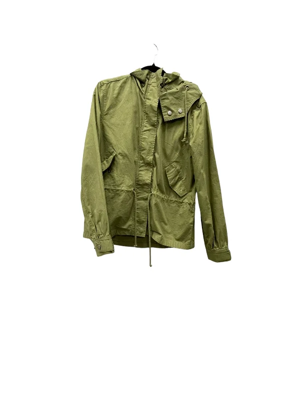 Men's eco-conscious performance jacket-Jacket Other By White Birch In Green, Size: S