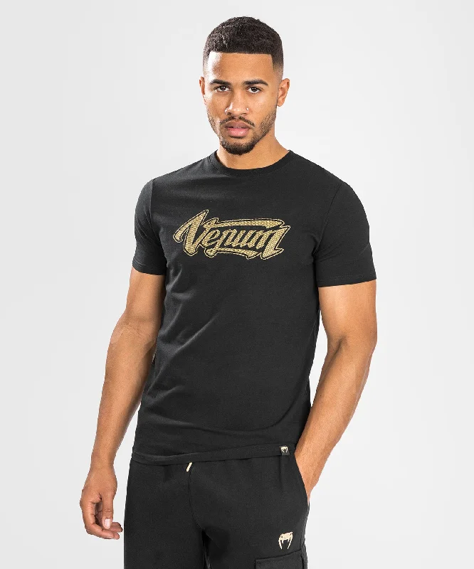 Men's summer wear t-shirt-Venum Absolute 2.0 T-shirt - Adjusted Fit - Black/Gold