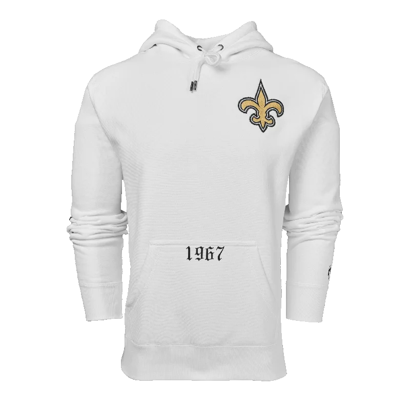 Men's ultra-comfortable hoodie-New Orleans Saints Fireside Hoodie