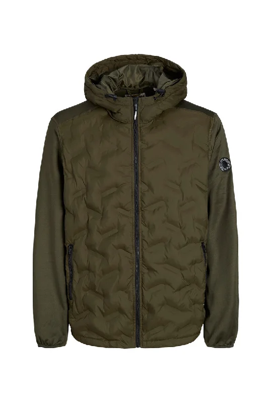 Men's breathable travel coat-JACK AND JONES HYBRID JACKET