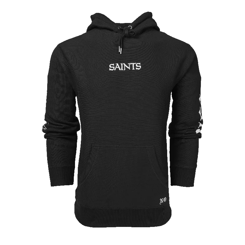 Men's sustainable active hoodie-New Orleans Saints Shield Fireside Hoodie