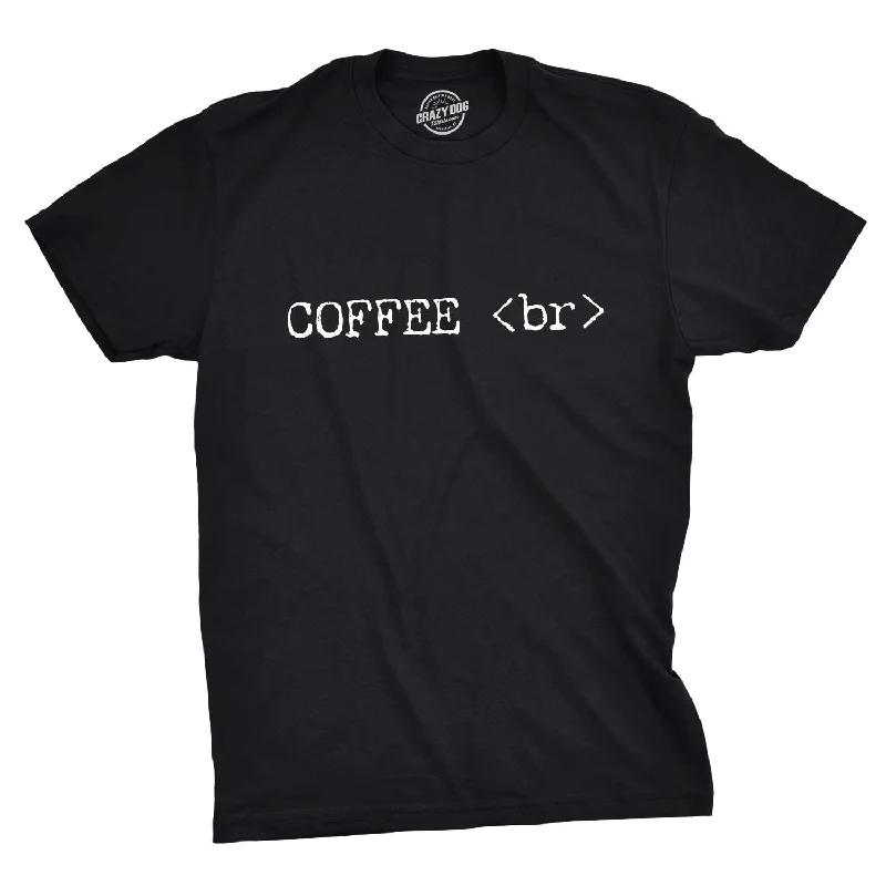 Men's organic cotton blend t-shirt-Coffee Break Men's T Shirt