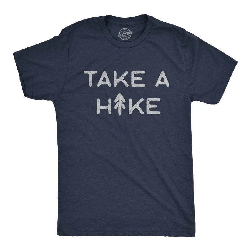 Men's comfortable wear t-shirt-Take A Hike Men's T Shirt