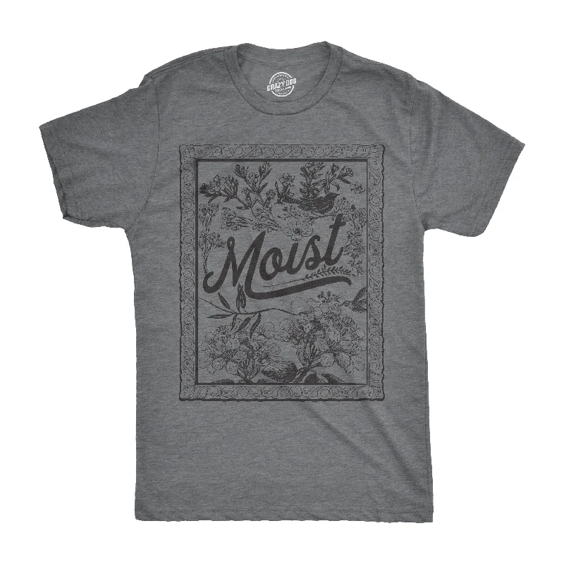 Men's fitness wear t-shirt-Moist Men's T Shirt