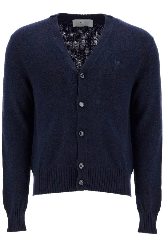 Men's cozy sweater-Ami Alexandre Matiussi Men's Cashmere Cardigan For