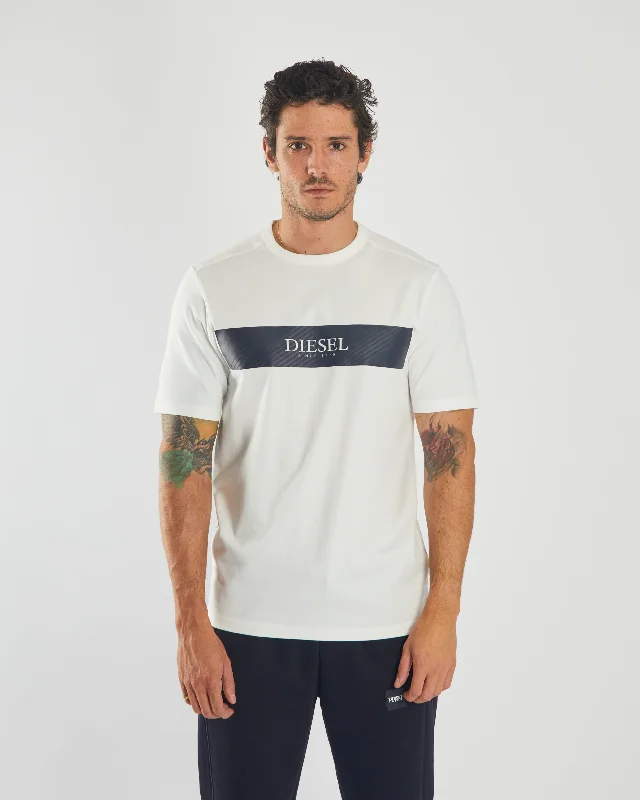 Men's eco-friendly recycled t-shirt-Bilal Tee Solar White