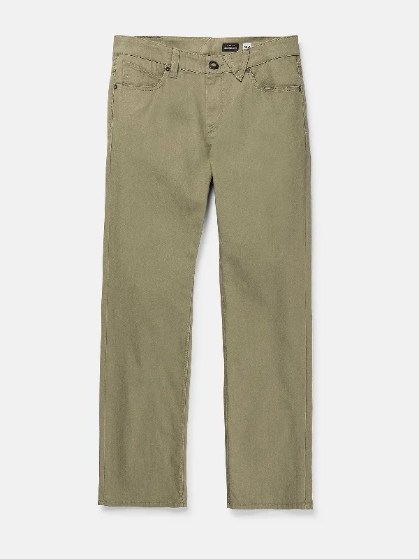 Men's fashionable office pants-Solver Pocket Slub Modern Fit Pants - Thyme Green