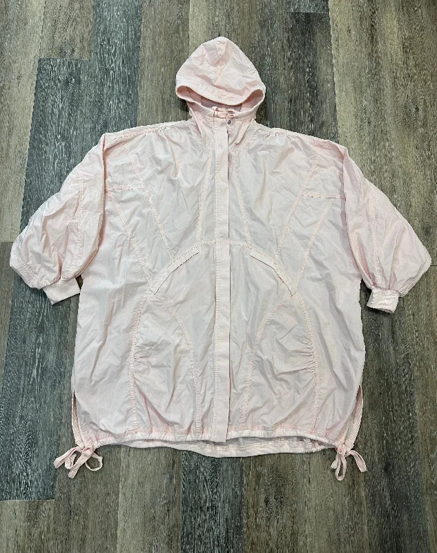 Men's weatherproof fleece jacket-Jacket Utility By Anthropologie In Pink, Size: M