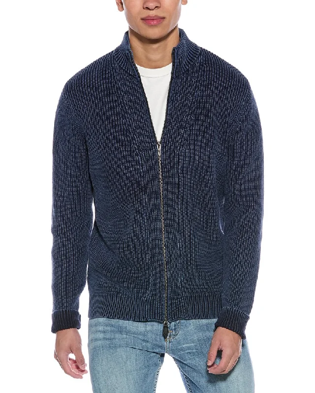 Men's pajama sweatshirt-tyler böe Mineral Wash Zip Front Jacket