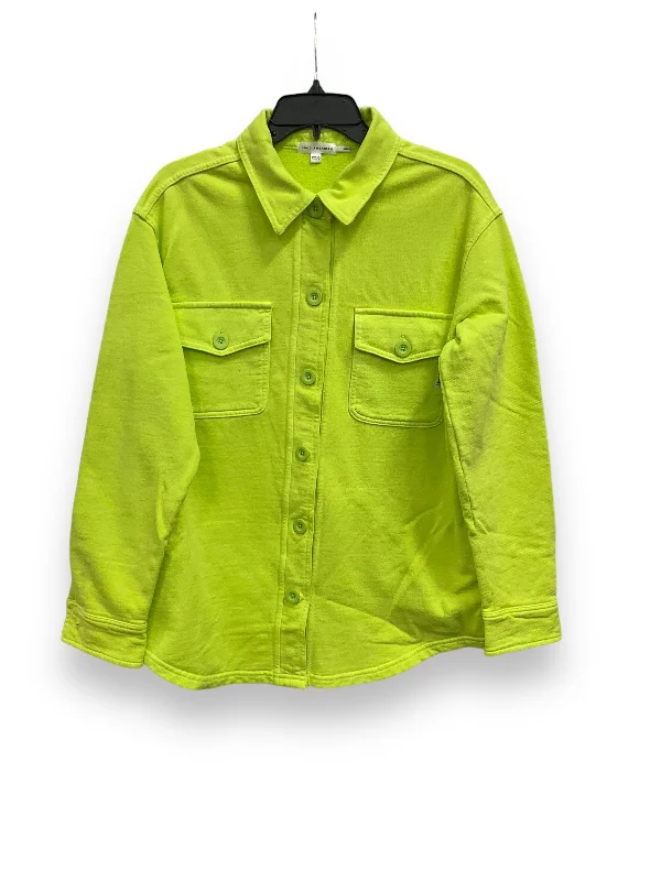 Men's naturally cooling jacket-Jacket Shirt By Good American In Green, Size: Xs