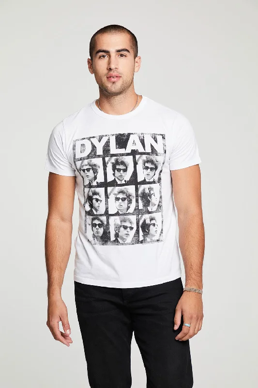 Men's comfortable wear t-shirt-Bob Dylan Photos