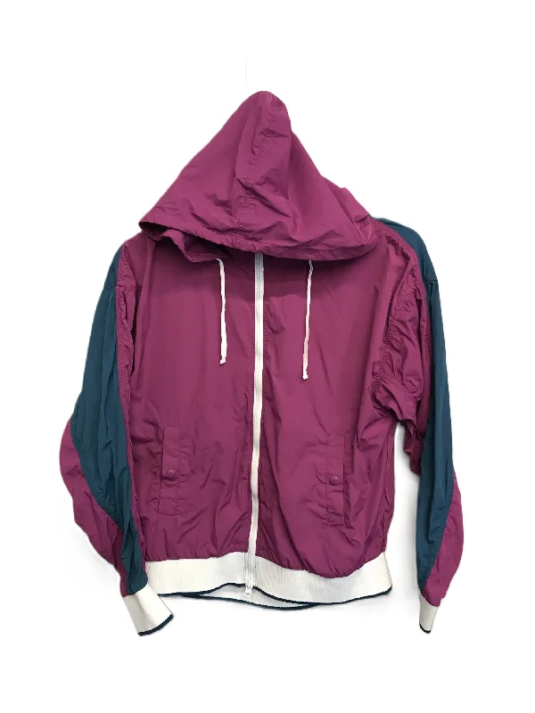 Men's ultra-lightweight jacket-Purple Jacket Windbreaker By Free People, Size: Xs