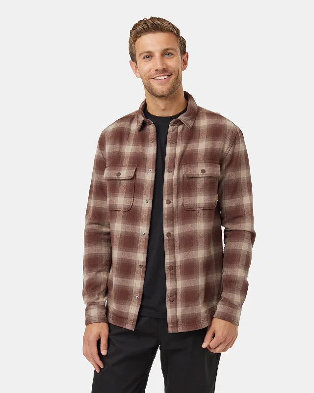 Men's comfortable athletic wear shirt-Kapok Flannel Colville