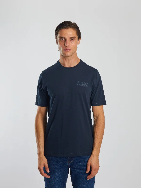 Men's modern fit t-shirt-Soren Tee Vintage Navy