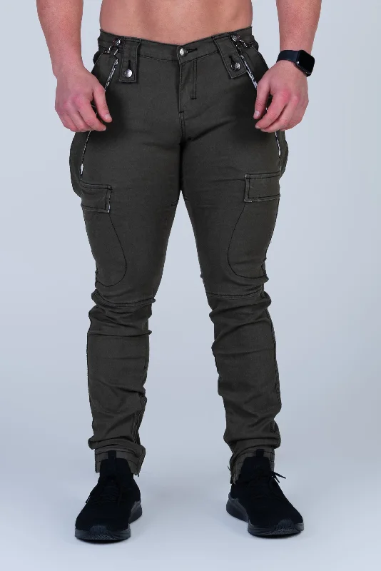 Men's relaxed fit travel pants-OLIVER Tactical Cargos