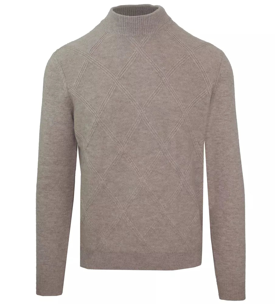 Men's winter sweater-Malo Wool Men Turtleneck Men's Sweater