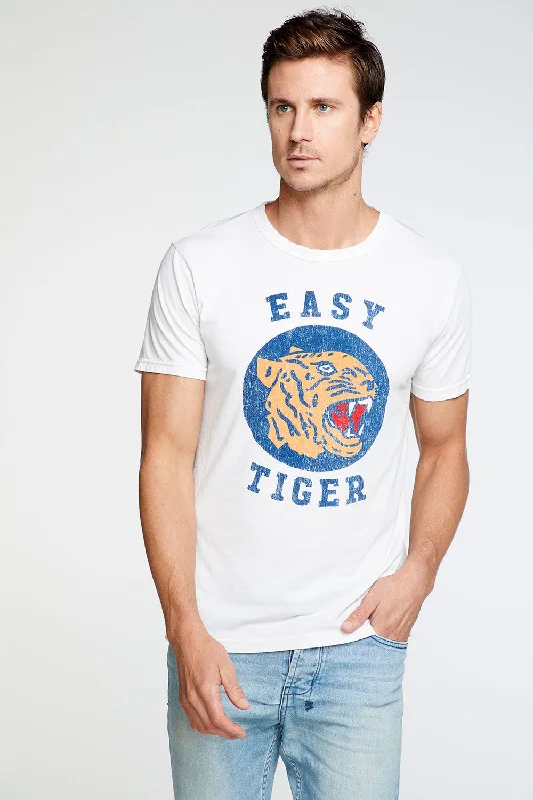 Men's high-performance fabric t-shirt-Easy Tiger