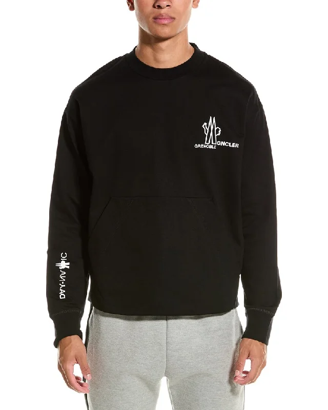 Men's yak wool sweater-Moncler Crewneck Sweater