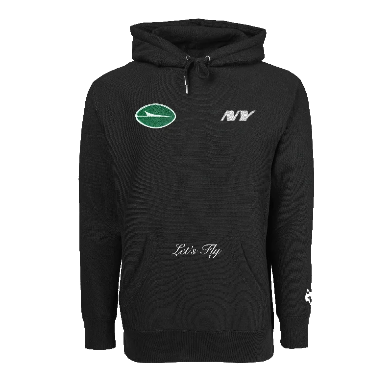 Men's pre-shrunk workout hoodie-New York Jets Fireside Hoodie