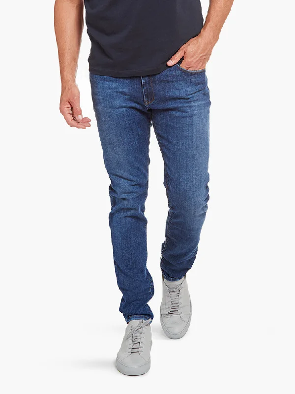 Men's summer gym pants-Skinny Wooster Jeans